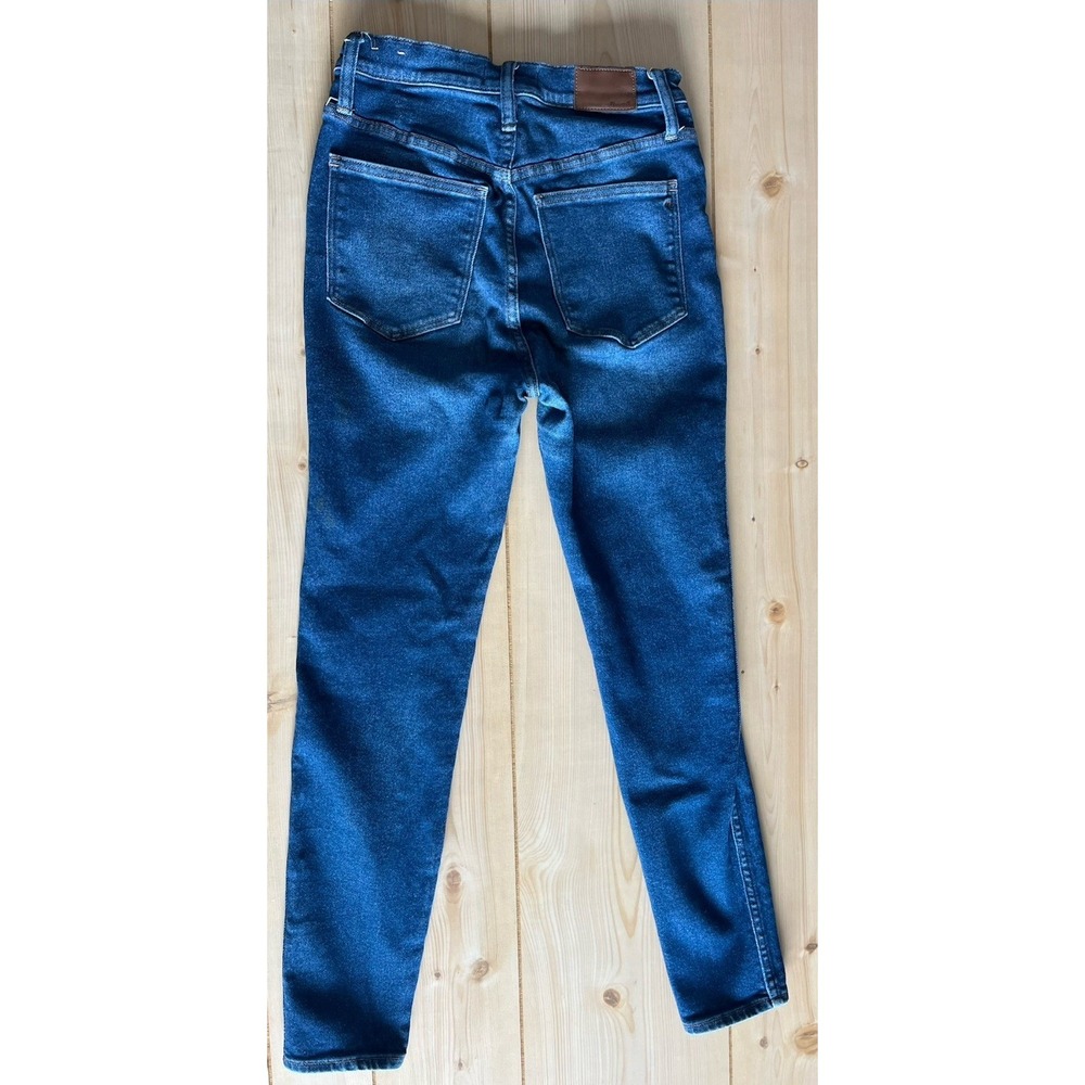 Madewell High-Rise Jeans Size 28 Blue Stretch Denim Women's - Discounted Flaw - Picture 4 of 6